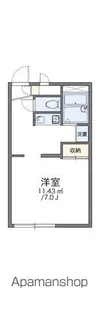 レオパレス2000【102号室】の間取り