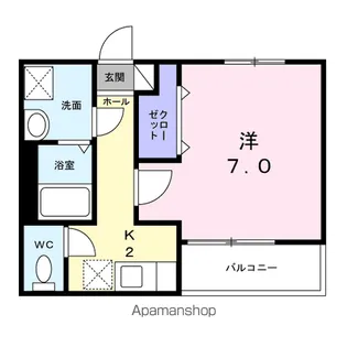 グレース・ドミール【2階】の間取り