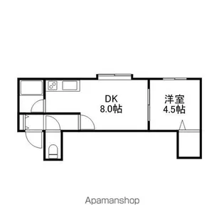 ハイツマグノリア【203号室】の間取り