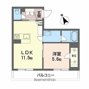 Comodo.TT【3階】の間取り