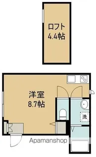 エクシリア志波町【2階】の間取り