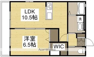 ルーチェ・ソラーレⅠ【2階】の間取り