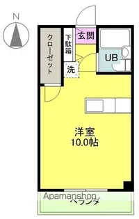 ナイスビルドⅡ【3階】の間取り