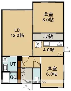 K’Sマンション【202号室】の間取り