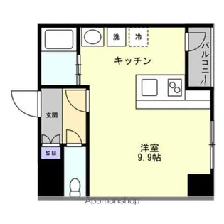 大手町ジョア【8階】の間取り