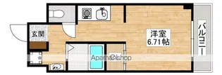 ウエムラグレース長尾【402号室】の間取り