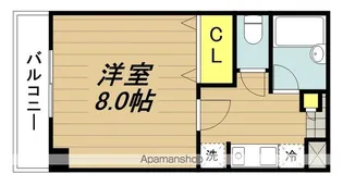 ブリリアンス【1階】の間取り