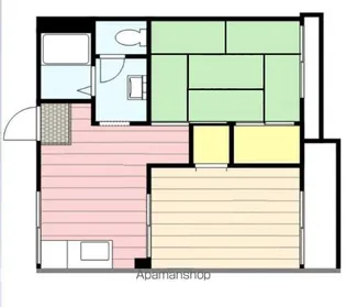 スカイパーク洋光台A【102.号室】の間取り