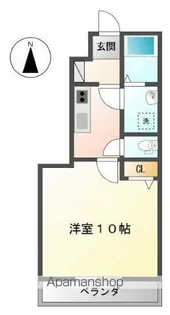 フェリックス【1階】の間取り