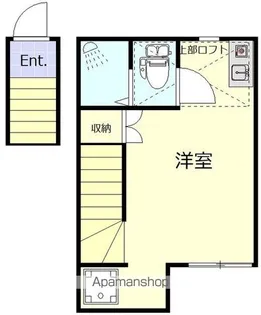 クアルト板橋【2階】の間取り