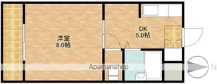 MAISON AMI【1階】の間取り