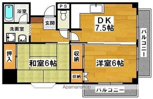 サンフィールドショウエイ【2階】の間取り