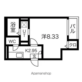 JACK FUNAIRI Ⅰ【1階】の間取り