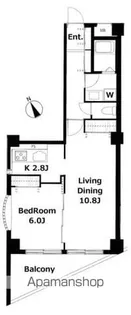 SOCIETY OPUS TWO【2階】の間取り