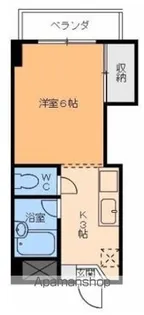 VIPマルジョウ【5階】の間取り