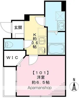 カーサ アルプス【1階】の間取り