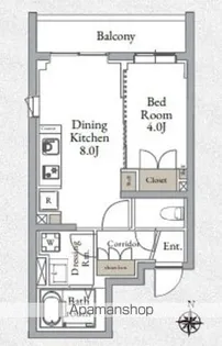 LIVECASA千鳥町【2階】の間取り