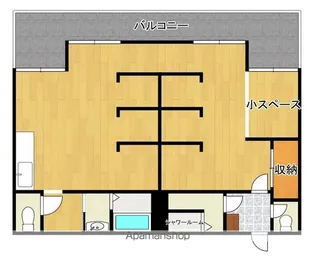 第2萬晃ビル【507号室】の間取り