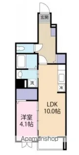 エスペランサ【2階】の間取り