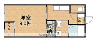 キャビン8【1階】の間取り