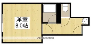 富田町コーポ(西側)【2階】の間取り