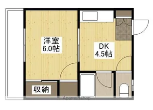 第1今井ビル【4階】の間取り