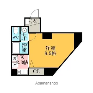 ベルヴィコート豊平Ⅳ【7階】の間取り