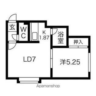 MKハイツ【102号室】の間取り