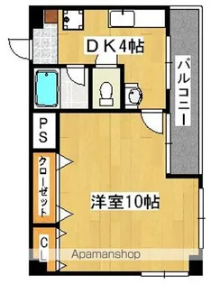 メゾンすばる【301号室】の間取り