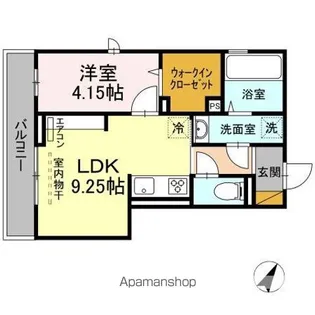 フリードルム本郷【2階】の間取り