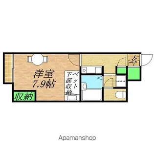 レオパレス春望【1階】の間取り