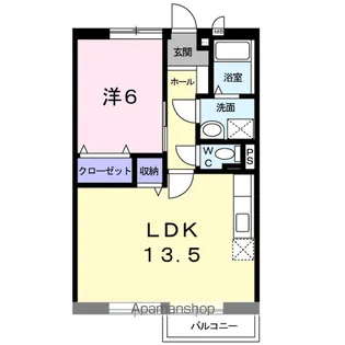ガーデンプレイス1【1階】の間取り