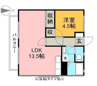 シティハイツⅠ【203号室】の間取り