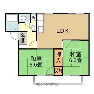 マリアコーポ【1階】の間取り