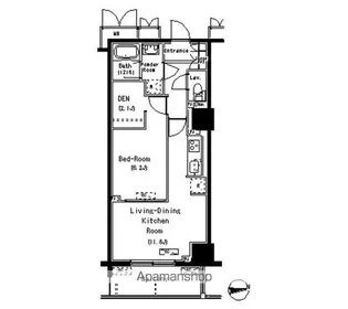 パークアクシス元浅草ステージ【5階】の間取り