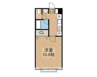 K&M矢巾【206号室】の間取り