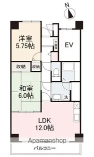ヴィラリュミエール【1階】の間取り