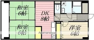 日神パレステージ宮崎【402号室】の間取り