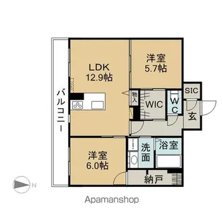 LIENS(リアン)【2階】の間取り
