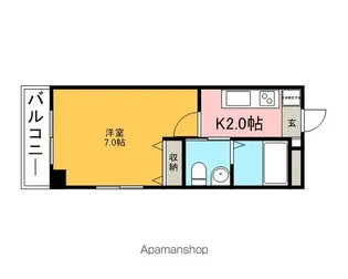 ROOF TOP【2階】の間取り