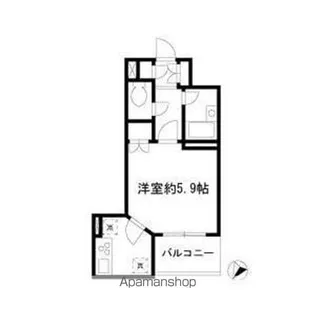 ダイヤモンドレジデンス勝どき【3階】の間取り