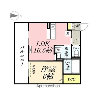 パームツリーA【3階】の間取り