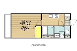 ガイアケーズパレス【102号室】の間取り