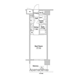 コンフォリア南砂町【3階】の間取り