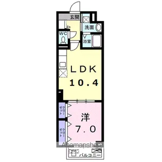 シエラ クレスト【3階】の間取り