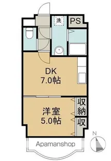 ヌーベルバーグ【1階】の間取り