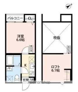 REVE(レーヴ)【2階】の間取り