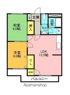 ロイヤルグレースコーポ阿部【302号室】の間取り