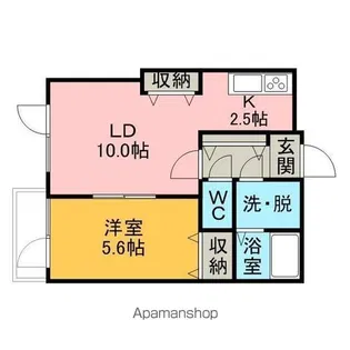 U’グランディス【1階】の間取り