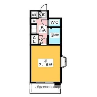 サウスロック博多【5階】の間取り